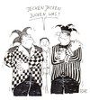 Cartoon: So isses. (small) by Christian BOB Born tagged karneval,fasching,fasnacht,juckreiz,narren