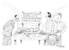 Cartoon: Wühltisch (small) by Christian BOB Born tagged virus,atemschutz,maske,pandemie