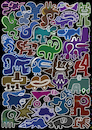 Assembled Creatures (small) Cartoon: Assembled Creatures (small) by constable tagged creatures,figures,colors,fantasy
