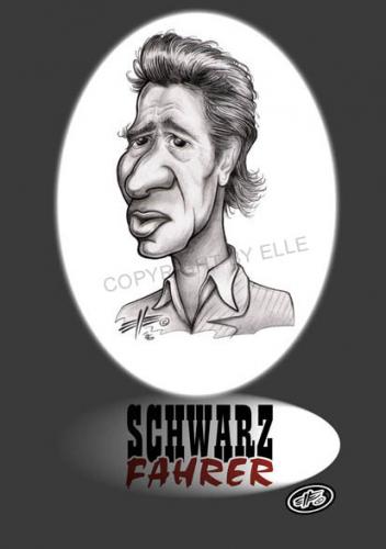 Cartoon: rolf zacher (medium) by elle62 tagged film,deutscher,acter,german