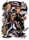 Cartoon: the rat pack (small) by elle62 tagged franky,sammy,dino,ratpack,las,vegas,showbiz