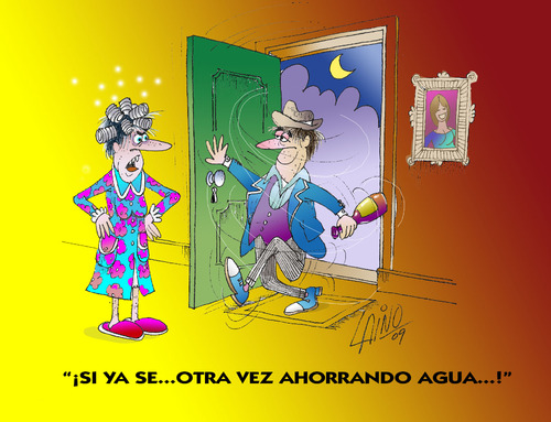 Cartoon: Borracho (medium) by LAINO tagged borracho