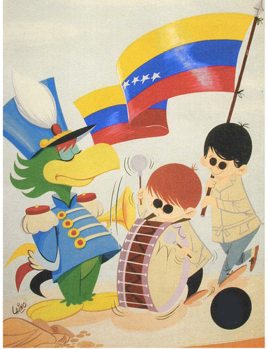 Cartoon: Venezuelan Kids (medium) by LAINO tagged venezuelan,kids