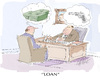 Cartoon: Loan (small) by LAINO tagged loan