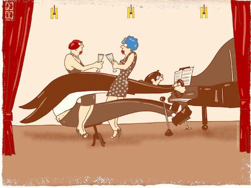Cartoon: Ein perfekter Abend (medium) by hollers tagged perfekter,abend,klavier,pianist,sekt,flügel,steuer,fahren,spielen,musik,perfekter,abend,klavier,pianist,sekt,flügel,steuer,fahren,spielen,musik