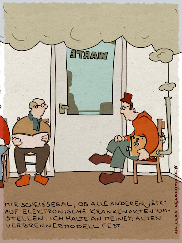 Cartoon: Meine Krankenakte (medium) by hollers tagged elektronische,krankenakte,gesundheitssystem,krankenversicherung,deutschland,medizin,ärzte,versorgung,vernetzung,umstellung,patienten,transparenz,elektronische,krankenakte,gesundheitssystem,krankenversicherung,deutschland,medizin,ärzte,versorgung,vernetzung,umstellung,patienten,transparenz