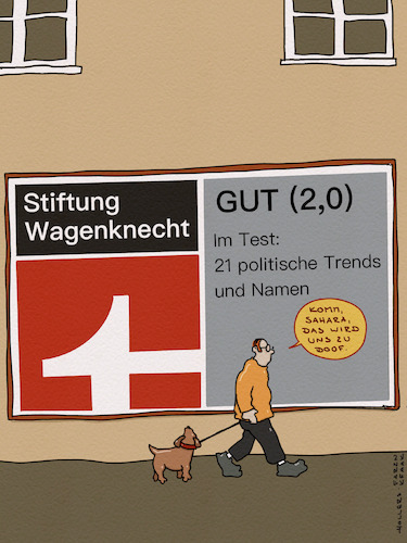 Cartoon: Sahara (medium) by hollers tagged bsw,umbenennung,sahra,wagenknecht,bündnis,stiftung,warentest,sahara,bsw,umbenennung,sahra,wagenknecht,bündnis,stiftung,warentest,sahara