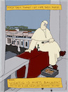 Cartoon: Aufm Platz (small) by hollers tagged papst,papstwahl,petersplatz,balkon,fußball,grillen,proll,bier