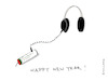 Cartoon: happy new year (small) by hollers tagged china,böllerfrei,taiwan