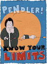Cartoon: Pendler (small) by hollers tagged pendler,pendeln,esoterik,know,your,limits,spiritualität