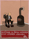 Cartoon: Schüsse (small) by hollers tagged scholz,spd,schuss,ofen,kanzler,kanzlerkandidatur,wahlen,koalition,scheitern