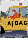 Cartoon: Service (small) by hollers tagged afd,adac,autos,qualifikation,pannenhelfer,schimpfen,panne,hilfe,notruf,pannenservice