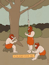Cartoon: Smart stone age (small) by hollers tagged smart,phone,stone,age,society,stare,communication,lifestyle,it,history