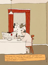 Cartoon: Wüst (small) by hollers tagged merz,wüst,frühstück,kanzler,cdu,machtkampf,regierung,krise
