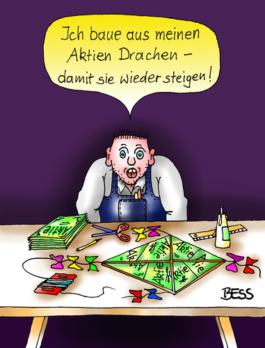 Cartoon: Der Praktiker (medium) by besscartoon tagged aktien,banken,bankenkrise,geld,drachen,finanzen,börse,dax,euro,kurse,bess,besscartoon,devisen