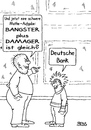 Cartoon: Bangster plus Damager (small) by besscartoon tagged bank,deutsche,bankster,finanzen,damager,mathe,banker,manager,untreue,geld,korruption,spekulation,bess,besscartoon