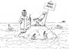 Cartoon: Bohrinsel (small) by besscartoon tagged bohren bohrer bess besscartoon zahnarzt mann insel meer