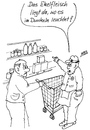 Cartoon: Ekelfleisch (small) by besscartoon tagged männer,supermarkt,kaufhaus,ekelfleich,fleisch,verkäufer,gesundheit,bess,besscartoon