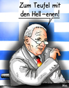 Cartoon: Hell-enen (small) by besscartoon tagged hölle,hell,hellenen,teufel,schäuble,griechenland,alexis,tsipras,syriza,eu,europa,euro,schuldenschnitt,rettungsschirm,bess,besscartoon