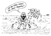 Cartoon: Inselbegabter (small) by besscartoon tagged mann,insel,meer,palme,inselbegabter,bess,besscartoon
