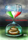 Cartoon: Italienische Regierungsbildung (small) by besscartoon tagged napolitano,italien,rom,letta,regierung,präsident,berlusconi,scheiße,grillo,bess,besscartoon