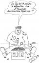 Cartoon: Langer Tag (small) by besscartoon tagged mann bier zeit trinken saufen alkohol alkoholismus bess besscartoon drogen