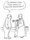 Cartoon: ohne Titel (small) by besscartoon tagged kirche,katholisch,pfarrer,religion,abendmahl,kannibalismus,bess,besscartoon