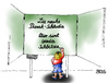 Cartoon: Piehsa-Schtudie (small) by besscartoon tagged schule,pädagogik,kinder,lernen,kind,tafel,pisa,studie,pisastudie,bildung,bess,besscartoon