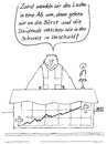 Cartoon: Zukunftsperspektive (small) by besscartoon tagged kirche,religion,katholisch,ag,börse,geld,pfarrer,bess,besscartoon