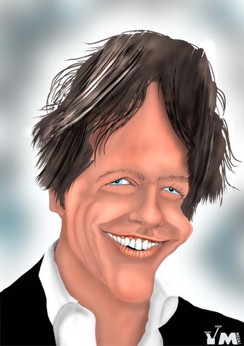 Cartoon: Hugh (medium) by Vlado Mach tagged famous,actors