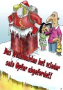 Cartoon: Weihnachten (small) by Vlado Mach tagged weihnachten santa unfall