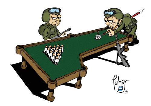 Cartoon: Franja de Gaza (medium) by Palmas tagged gaza