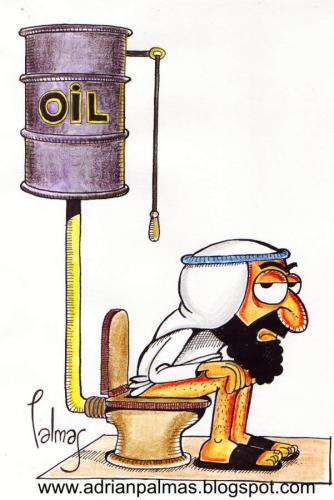 Cartoon: Inodoro arabe (medium) by Palmas tagged arabes