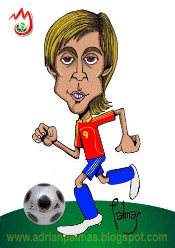 Cartoon: Torres (medium) by Palmas tagged eurocopa,2008