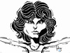 Cartoon: Jim Morrison (small) by Palmas tagged morrison