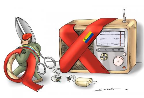 Cartoon: chavez (medium) by lucholuna tagged chavez