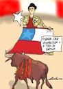 Cartoon: chile y espana (small) by lucholuna tagged chile,brazil