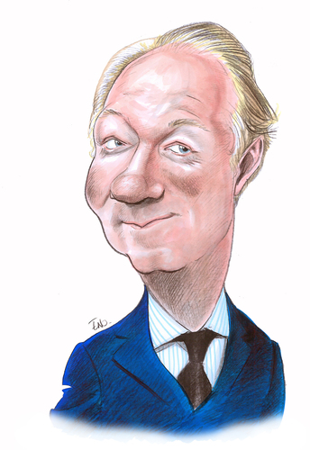 Cartoon: caricature de Brice Hortefeux (medium) by Eno tagged brice,hortefeux,caricatures,couleur