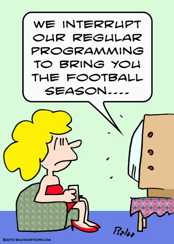 Cartoon: bring you football season tv (medium) by rmay tagged bring,you,football,season,tv