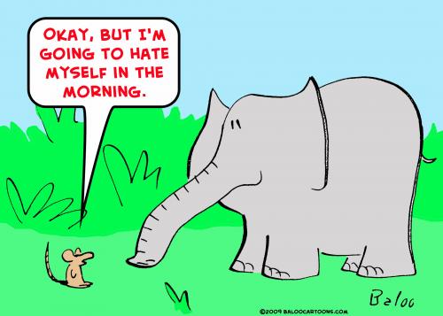 Cartoon: mouse elephant sex (medium) by rmay tagged mouse,elephant
