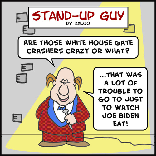 Cartoon: SUG joe biden eat watch (medium) by rmay tagged sug,joe,biden,eat,watch