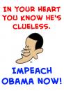 Cartoon: 1impeach obama clueless (small) by rmay tagged impeach,obama,clueless