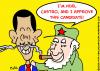 Cartoon: APPROVED CANDIDATE CASTRO OBAMA (small) by rmay tagged approved candidate castro obama