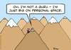 Cartoon: big personal space gurus (small) by rmay tagged big,personal,space,gurus