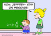 Cartoon: blackboard stay message (small) by rmay tagged blackboard,stay,message