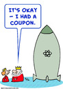 Cartoon: bomb coupon king queen (small) by rmay tagged bomb,coupon,king,queen