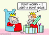 Cartoon: bond issue king queen shopping (small) by rmay tagged bond,issue,king,queen,shopping
