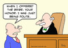 Cartoon: bribe judge polite (small) by rmay tagged bribe,judge,polite