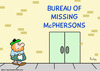 Cartoon: bureau missing mcphersons scot (small) by rmay tagged bureau,missing,mcphersons,scot