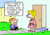 Cartoon: bus school password drive mom (small) by rmay tagged bus,school,password,drive,mom